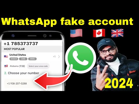 How to create WhatsApp fake id | WhatsApp fake account kaise banaye | Hindi, Urdu 2024