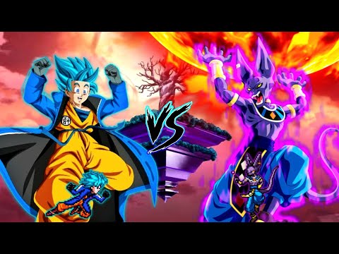 Goku TB V2 (New) VS Lord Beerus V5 JXM in Jump Force Mugen