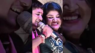 गोलू राजा ने निशा उपाध्याय से सुहागरात वाली बात बोल डाली l Golu Raja & Nisha upadhyay stage show