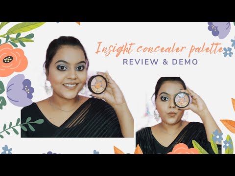 Insight Concealer Palette Review and Demo| Best concealer for beginners|Gorgeous Gullu