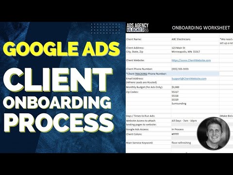 Google Ads Client Onboarding Checklist - The Ultimate Guide