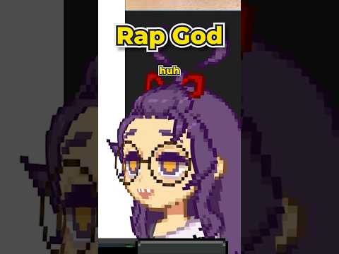 I tried to do Rap God