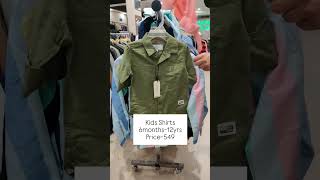 Kids Shirts #kidsbrandedshirt #kidswear  #brandsshowsha  #kidsfashion   #exportsurplus