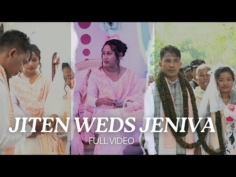 Christian Wedding | Jiten Weds Jeniva | Bodo Christian Wedding | Wedding Video