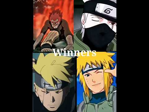 Who is strongest ? | Boruto,Minato vs Kakasi,Guy...#shorts #short #naruto #boruto