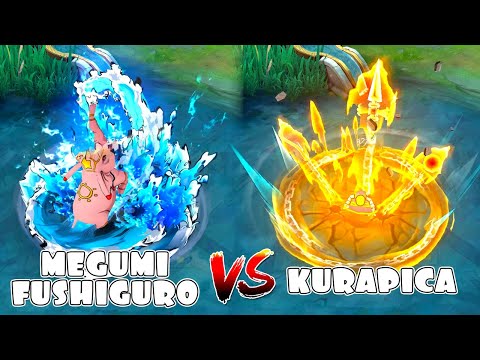 Julian Megumi Fushiguro JJK VS Kurapica HxH Skin Copmparison