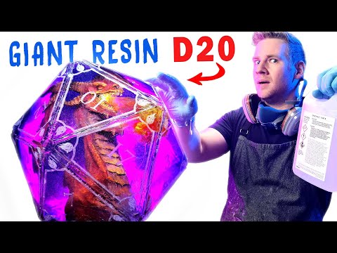 My Giant Resin D20 - EVERYTHING went WRONG!!