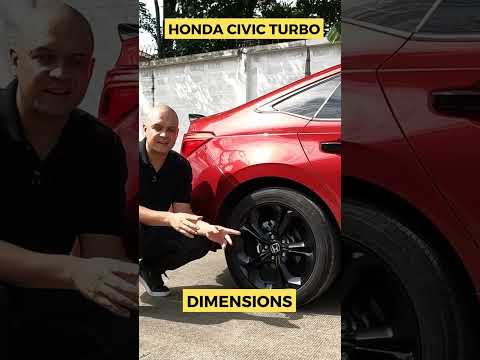 Honda Civic 2022 Dimensions | 2022 Honda Civic 1.5 Turbo