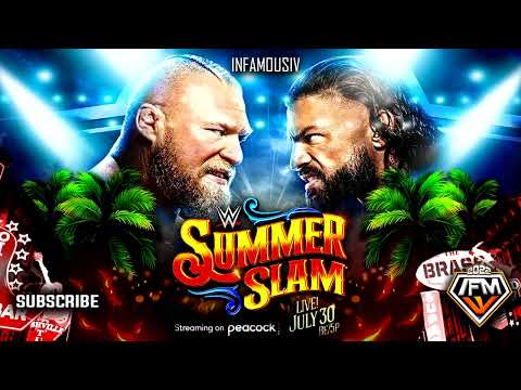 WWE Summerslam 2022 Official Theme Song 🎵 INFAMOUS IV