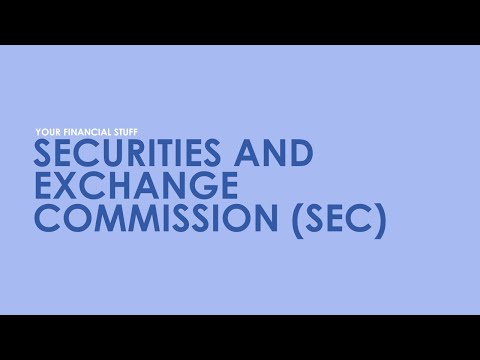 What is the Securities and Exchange Commission (SEC)