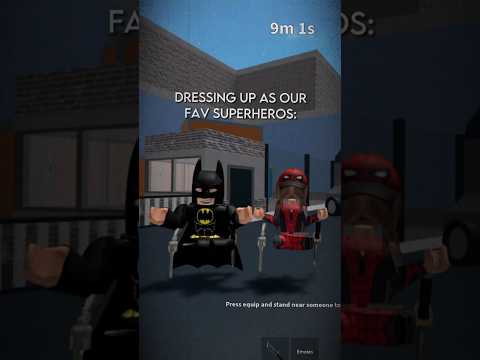 which SUPERHERO is your FAV? 🤔… #roblox #robloxshort #mm2 #murdermystery2