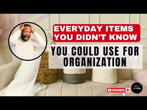 Everyday Items You Didn’t Know You Could Use for Organization_ Life TIPS#6