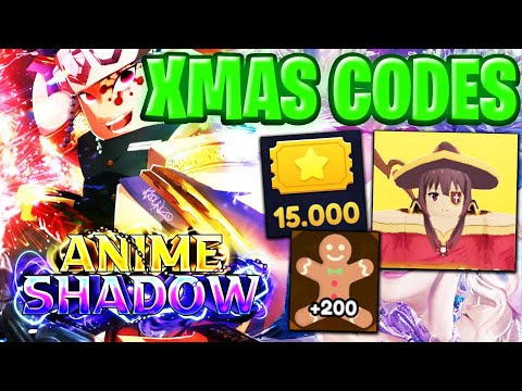 Anime Shadow XMAS Codes