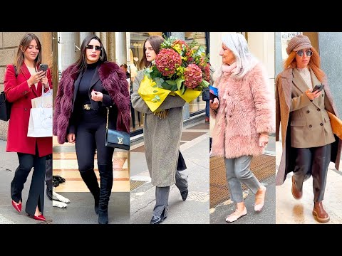 December Street Fashion in Milan: Timeless Italian Chic & Quiet Luxury Winter Elegance