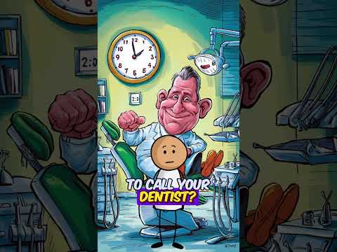 DAD JOKE 79: The Perfect Time to Call Your Dentist Will Crack You Up! 😂#shorts  #funnyshorts #funny