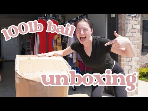 THE UGLY TRUTH | America's Thrift Supply 100lb Bale New With Tags Mystery Clothing Unboxing