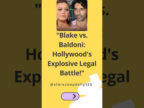 Blake vs  Baldoni A Explosiva Batalha Legal de Hollywood! #marketingdigital#digitalmarketing