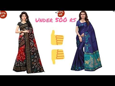 Amazon sarees unboxing