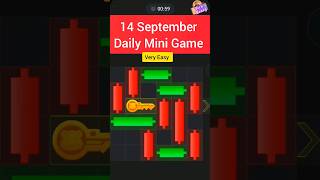 14 September Mini Game | Daily Cipher Code |  Hamster kombat Mini Game | Today's Daily Mini Game