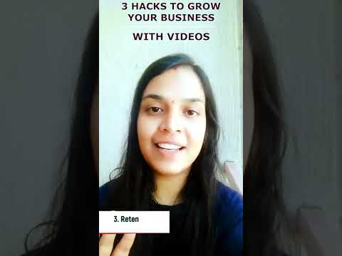 Use these 3 Hacks to grow your business with videos