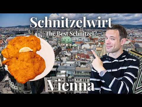 Eating at Schnitzelwirt. Best Schnitzel in Vienna?