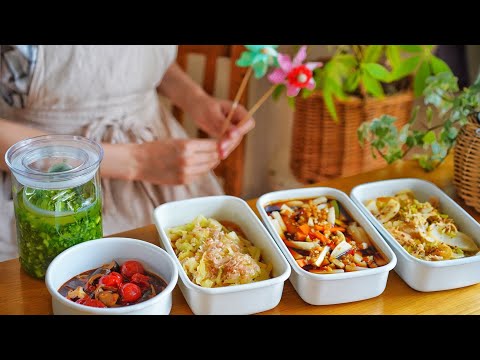 ５kinds of vegetable's meal prep |Everyday life while waiting for summer.