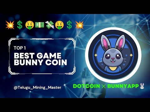 popular telegram mining bot 🚀📈|| Bunny coin 🤑💥|| #trending #cryptocurrency #viral