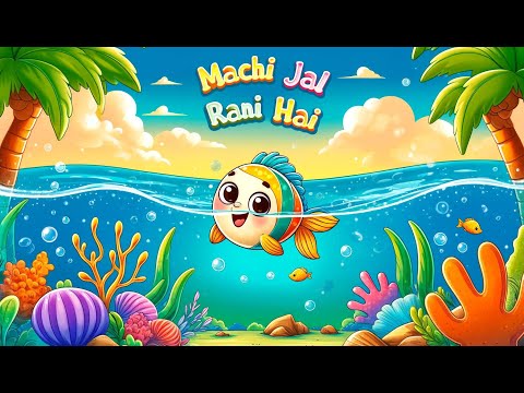 Machli Jal Ki Rani hai - Hindi Rhymes | Hindi baby songs | Hindi Poem | DotStory kids nursery rhymes