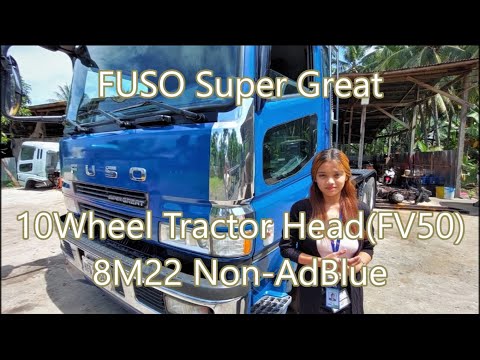 FUSO 10-Wheel Tractor Head FV50 8M22 Twin turbo Truck and Parts Sales at Cagayan de Oro