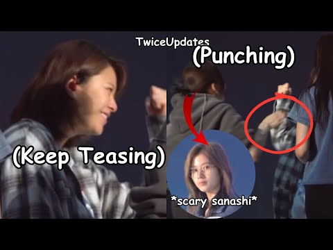 twice sana punched jeongyeon because of this ft. Minayeon moments