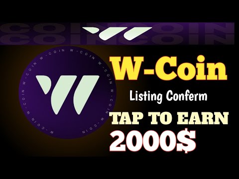 W-Coin New Telegram Bot 2024 | New Trust Wallet Bot W-Coin / W-Coin Connect Wallet On Ton