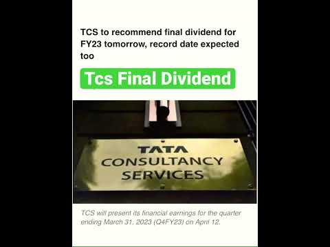 Tcs dividend news | tcs share latest news | #tcs #shorts #youtubeshorts