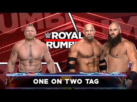 Extreme Rules "No DQ" | One on Two Handicap Match | WWE Royal Rumble 2024