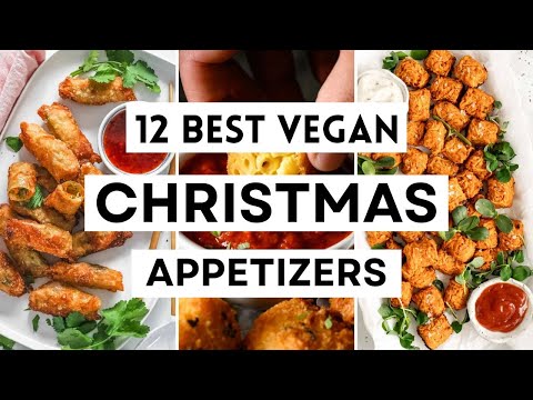 12 Best VEGAN CHRISTMAS APPETIZERS (+ Easy Recipes)   #veganfood