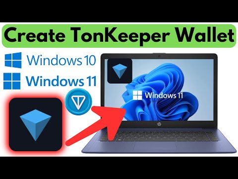 How to Create Ton Wallet in Windows 11 PC/Laptop | Make Tonkeeper Wallet in Computer