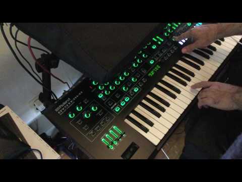 Roland System-8 Sequencer Transpose