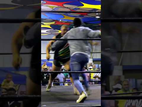 Fan Jumps Into Wrestling Ring 😱