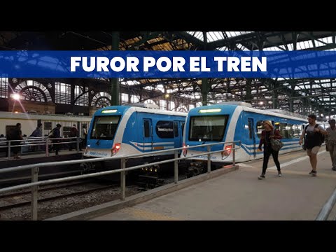 TODOS QUIEREN VIAJAR EN TREN: FUROR POR LA COMPRA DE TICKETS