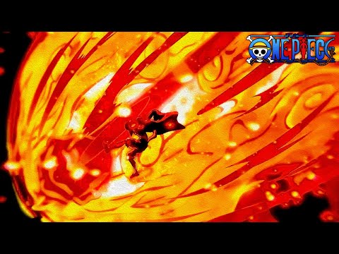 Luffy Uses RED ROC | One Piece ワンピース