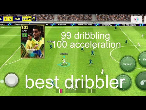 best dribbler -  101 free denlison with 100 acceleration and 99speed