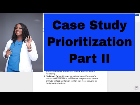 Case Study- Prioritization Part II