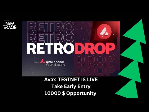 AVAX Testnet Retrodrop Guide: Step-by-Step Tutorial