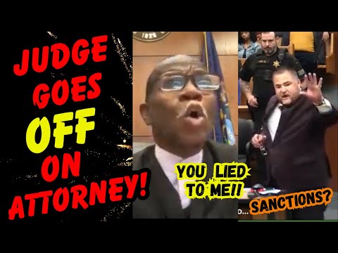 Judge Goes OFF On Attorney Seeking to Recuse Him From the Case!  Will He Be Sanctioned?