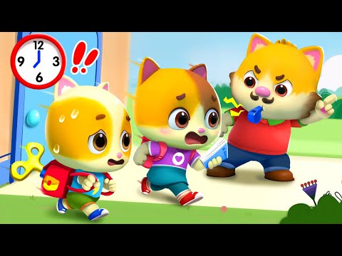 Be on Time, Baby!⏰ | ☀️Good Morning | Good Habits | Nursery Rhymes & Kids Song | Mimi and Daddy