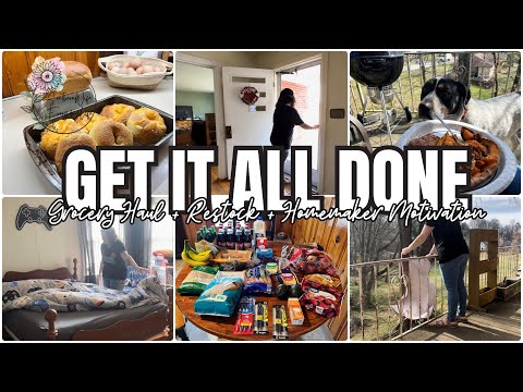 Grocery Haul || Homemaker Motivation || Get It All Done