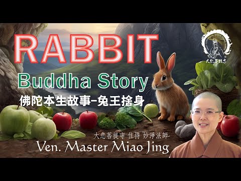 Buddha Story: A Rabbit's Offering | Venerable Master Miao Jing | 佛陀本生故事 兔王捨身 大悲菩提寺 妙淨法師 （中英字幕）