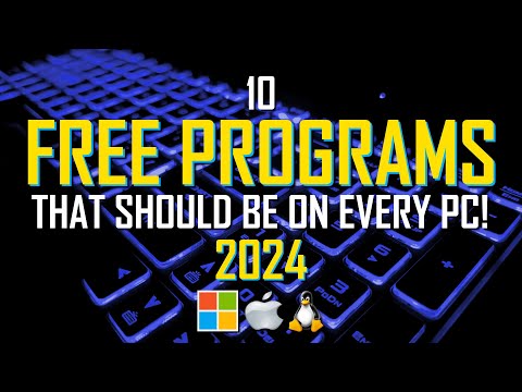 10 FREE PROGRAMS That Should Be On EVERY PC! 2024