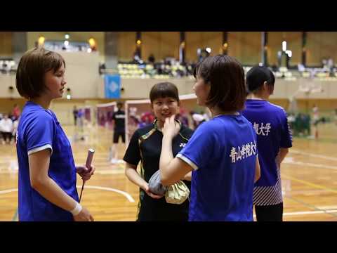 【バドミントン 後編-1】青山学院大学(2部1位)vs専修大学(1部6位)｜平成30年度関東大学バドミントン春季リーグ入替戦｜2018.05.13