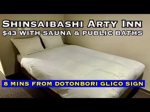 Shinsaibashi Arty Inn Hotel | Near Amerikamura, Orange Street & Dotonbori | Osaka, Japan