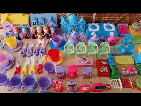 6 Minutes Satisfying With Unboxing Hello Kitty Cute Kitchen Set | Tiny Sanrio Kitchen Set Toy Review